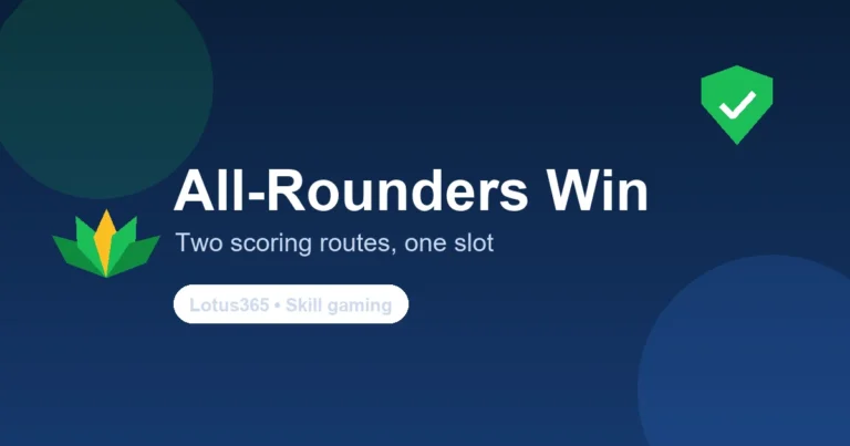 Why all-rounders win fantasy cricket contests
