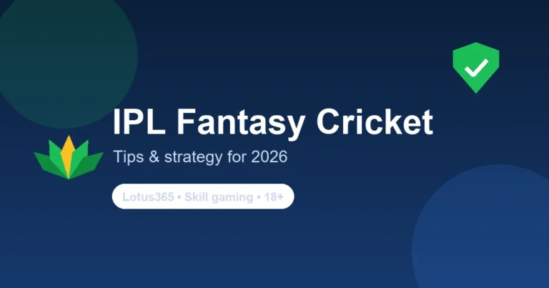 IPL fantasy cricket tips and strategy for the 2026 season